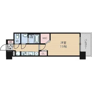 パルティール笠寺【15階】の間取り