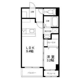 I-Vita Kurosaki【2階】の間取り