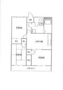 エトワール湘南【3階】の間取り