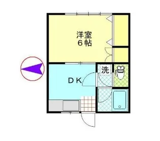 ウィステリアハイツ【1階】の間取り