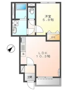 StField横濱泉【1階】の間取り