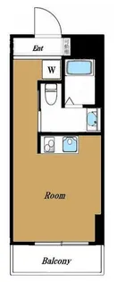 パークアベニュー新宿西【4階】の間取り