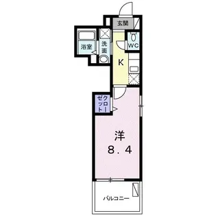 GREEN GROVE【5階】の間取り