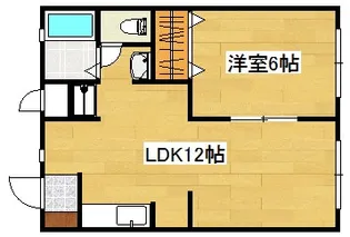 サンシャインハイツ【1階】の間取り
