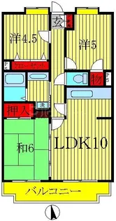 プレミール柏【4階】の間取り