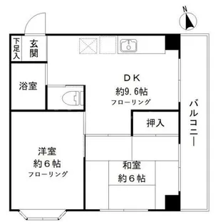 レジデンス鹿野II【2階】の間取り