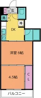 アルデール南鍛冶町【5階】の間取り