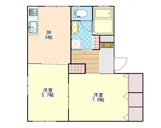 オネストヒルズ【2階】の間取り
