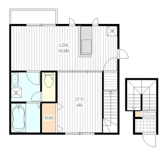 ドルチェヴィータ【3階】の間取り