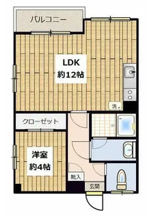 目黒酒販会館【4階】の間取り