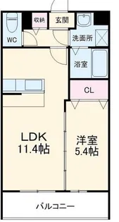 SJT HAMAKITA(浜北)【3階】の間取り