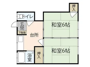 メゾン府中【1階】の間取り