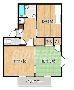 ヒマワリハイツ2【3階】の間取り