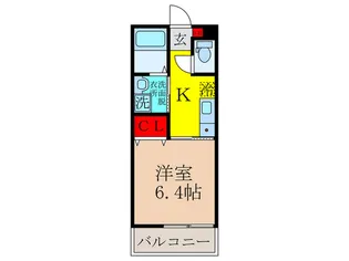 ア-ト正雀【3階】の間取り