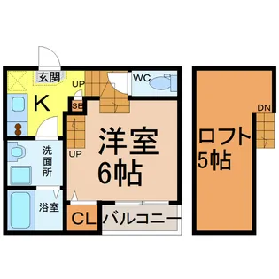 ResidenceKamimaezu(レジデンス上前津)【1階】の間取り