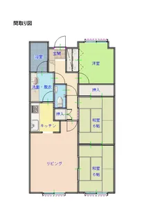 エンゼルハイム東福山壱番館【2階】の間取り
