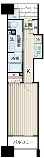 エクセル川崎WEST【12階】の間取り
