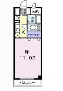 エトワール【2階】の間取り