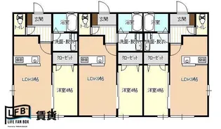 レトアE【2階】の間取り