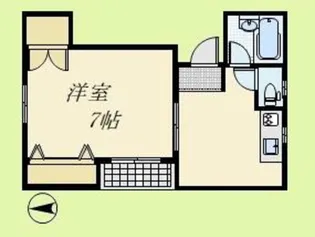 カタオカビル【3階】の間取り