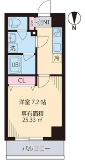 COURT TAKETOKU III【4階】の間取り