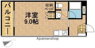 シャンブルYOSHIMI【2階】の間取り