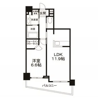 マーシスマルル【2階】の間取り
