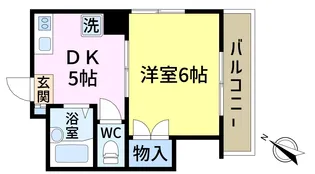 井上ビル【3階】の間取り