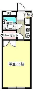 ベルメゾンM&M【1階】の間取り