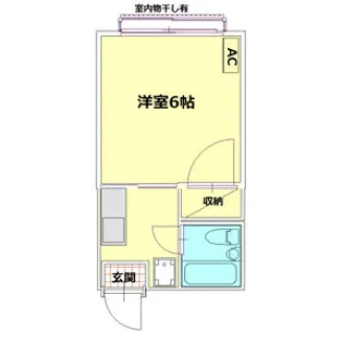 シティハイムゆう【2階】の間取り