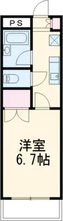 リバーストーン【3階】の間取り