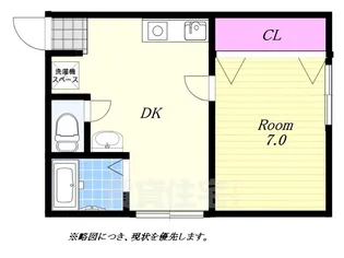 第一ビル【4階】の間取り