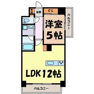 RAFFLE OZONE【10階】の間取り