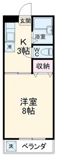 マンション若山【1階】の間取り