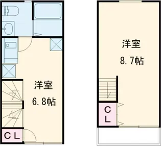 コーラル池上の間取り
