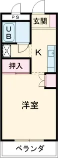 メゾン・エスポワールI【1階】の間取り