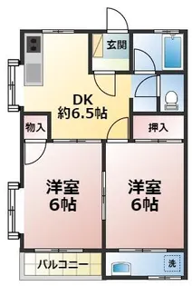シュロスY・K【1階】の間取り
