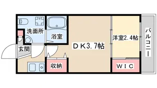 セレニテ中津【6階】の間取り