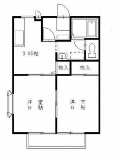 ひまわり G【2階】の間取り