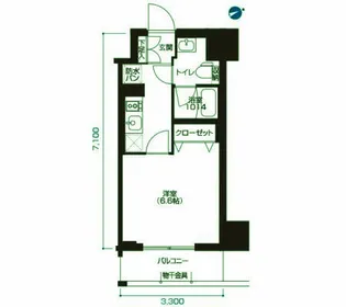 アーバネックス大森【5階】の間取り