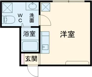 プラティーク代沢【2階】の間取り