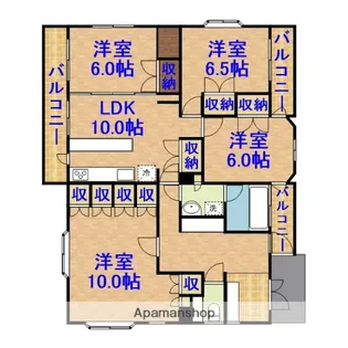 第一佐和ビル【3階】の間取り