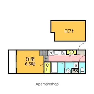 Fy-style箱崎(エフワイスタイル)【1階】の間取り