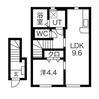 キアーロ【2階】の間取り