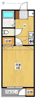 ハピネスKII【2階】の間取り