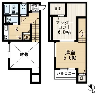 A*BEST 井尻六ツ角(エーベスト)【2階】の間取り