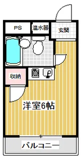 たかなかビル【6階】の間取り