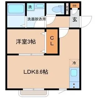 g-square出花【2階】の間取り