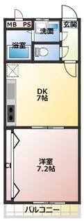 ティーワイ21【1階】の間取り
