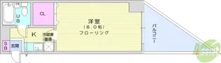 アーバン川内【4階】の間取り